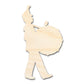 Unfinished Wood Marching Band Drumline Silhouette | DIY Band Craft Cutout | up to 46" DIY