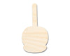 Unfinished Wood Candy Caramel Apple Shape | Craft Cutout | up to 46" DIY