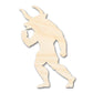 Unfinished Wood Minotaur Silhouette | DIY Creature Craft Cutout | up to 46" DIY