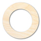 Unfinished Wood Wreath Blank Shape | Craft Cutout | up to 46" DIY