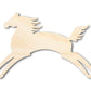 Unfinished Wood Horse Petroglyph Silhouette | DIY Native American Craft Cutout | up to 46" DIY