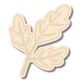 Unfinished Wood Etched Oak Leaf Shape | Paint By Line Crafts | up to 30" DIY