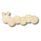 Unfinished Wood Etched Caterpillar Shape | Paint By Line Crafts | up to 30" DIY
