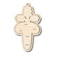 Unfinished Wood Layered Letter Carrot Tags | A-Z | 3 Piece | 6" Tall | 1/8" Wood | Wood Craft DIY