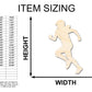 Unfinished Wood Softball Player Silhouette | DIY Sports Craft Cutout | up to 46" DIY