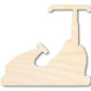 Unfinished Wood Bumper Car Shape | Amusement Park Ride Silhouette | Craft Cutout | up to 46" DIY