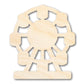 Unfinished Wood Ferris Wheel Shape | Amusement Park Ride Silhouette | Craft Cutout | up to 46" DIY