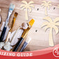Unfinished Wood Simple Palm Tree Silhouette | DIY Tropical Beach Craft Cutout | up to 46" DIY