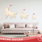 Unfinished Wood Guard Dog Silhouette | DIY Dog Craft Cutout | up to 46" DIY
