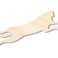 Unfinished Wood Splooting Dog Silhouette | DIY Dog Craft Cutout | up to 46" DIY