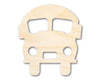 Unfinished Wood Cute School Bus Shape | Back to School | Kids Crafts | Craft Cutout | up to 46" DIY