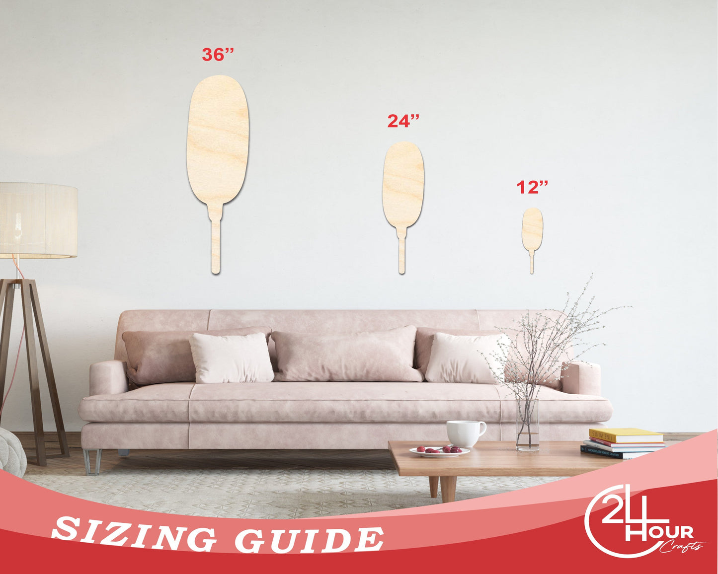 Unfinished Wood Corn Dog Shape | Food | Fun Fair | Craft Cutout | up to 46" DIY