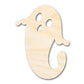 Unfinished Wood Ghost Shape | Craft Cutout | up to 46" DIY