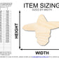 Unfinished Wood Sombrero Skull Shape | DIY Day of the Dead Craft Cutout | up to 46" DIY