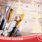 Unfinished Wood Tombstone Cross Shape | Craft Cutout | up to 46" DIY