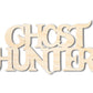 Unfinished Wood Ghost Hunter Shape | Craft Word Cutout | up to 46" DIY