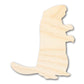 Unfinished Wood Standing Groundhog Shape | Groundhog Day | DIY Craft Cutout | up to 46" DIY