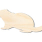 Unfinished Wood Sitting Groundhog Shape | Groundhog Day | DIY Craft Cutout | up to 46" DIY