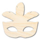 Unfinished Wood Feather Mask Silhouette | Mardi Gras | DIY Craft Cutout | up to 46" DIY