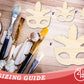 Unfinished Wood Feather Mask Silhouette | Mardi Gras | DIY Craft Cutout | up to 46" DIY