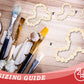 Unfinished Wood Bead Necklace Shape | Mardi Gras | DIY Craft Cutout | up to 46" DIY