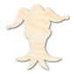 Unfinished Wood Jester Head Silhouette | Mardi Gras | DIY Craft Cutout | up to 46" DIY