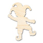 Unfinished Wood Dancing Jester Silhouette | Mardi Gras | DIY Craft Cutout | up to 46" DIY