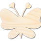 Unfinished Heart Butterfly Shape | DIY Craft Cutout | up to 46" DIY