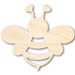Unfinished Heart Bee Shape | DIY Craft Cutout | up to 46" DIY