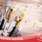 Unfinished Heart Caterpillar Shape | DIY Craft Cutout | up to 46" DIY