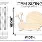 Unfinished Heart Snail Shape | DIY Craft Cutout | up to 46" DIY