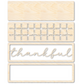 Unfinished Wood Layered Thankful Plaid Sign | 4 Layers | up to 46"