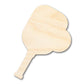Unfinished Pickleball Paddle and Ball Shape | DIY Craft Cutout | up to 46" DIY