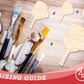 Unfinished Pickleball Paddle and Ball Shape | DIY Craft Cutout | up to 46" DIY