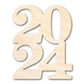 Unfinished 2024 Cutout Graduation Shape | DIY Craft Cutout | up to 46" DIY
