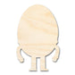 Unfinished Humpty Dumpty Wood Cutout Shape | DIY Craft Cutout | up to 46" DIY