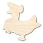 Unfinished Mother Goose Wood Cutout Shape | DIY Craft Cutout | up to 46" DIY
