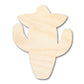 Unfinished Sombrero Cactus Shape | DIY Craft Cutout | up to 46" DIY
