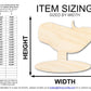 Unfinished Mechanical Bull Shape | DIY Craft Cutout | up to 46" DIY
