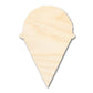 Unfinished Snow Cone Shape | DIY Craft Cutout | up to 46" DIY