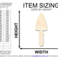 Unfinished Garden Shovel Shape | DIY Craft Cutout | up to 46" DIY