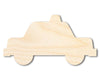 Unfinished Cartoon Police Car Shape | DIY Craft Cutout | up to 46" DIY