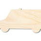Unfinished Cartoon Ambulance Shape | DIY Craft Cutout | up to 46" DIY