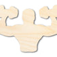 Unfinished Body Builder Shape | DIY Craft Cutout | up to 46" DIY