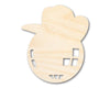 Unfinished Disco Cowgirl Shape | DIY Craft Cutout | up to 46" DIY