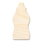 Unfinished Mustard Bottle Shape | DIY Craft Cutout | up to 46" DIY