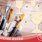 Unfinished Trophy Shape | DIY Craft Cutout | up to 46" DIY