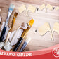Unfinished Crossed Flags Shape | DIY Craft Cutout | up to 46" DIY