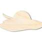Unfinished Fascinator Hat Shape | DIY Craft Cutout | up to 46" DIY