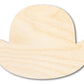 Unfinished Top Hat Shape | DIY Craft Cutout | up to 46" DIY